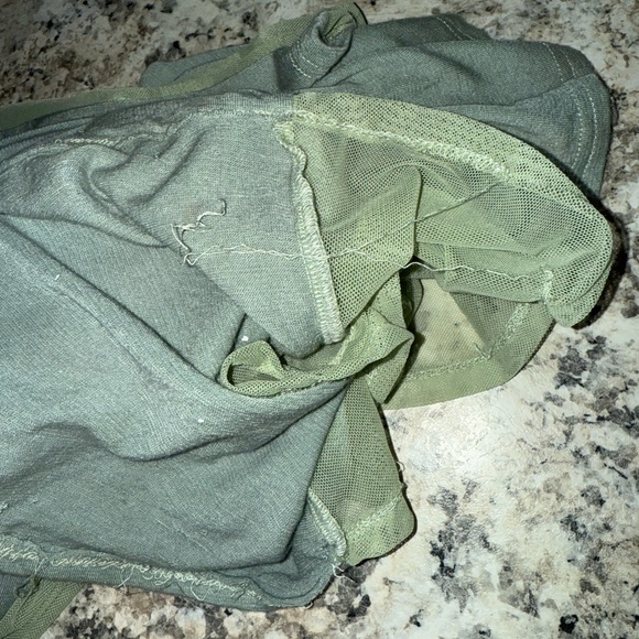 Fait Par Foutch Landon Dress Sage Green XS - Picture 10 of 11